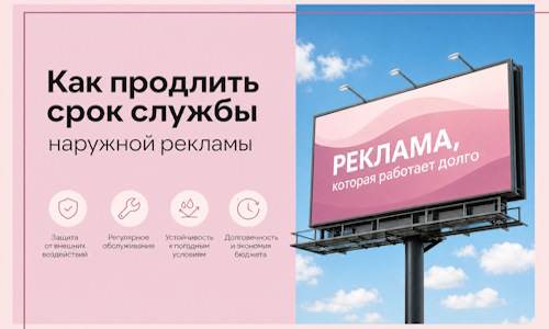 Как продлить срок службы наружной рекламы в  Пыти-Яхах