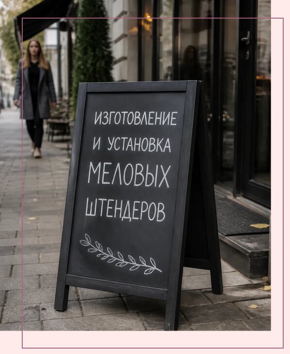 Меловые штендеры в Пыти-Яхах по цене от 6612 р. | Аванза-Пть